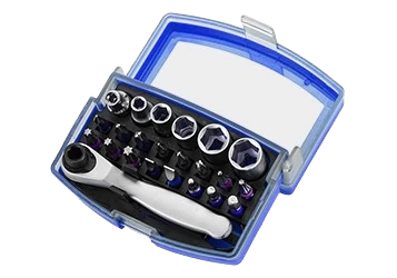 Ensemble de 22 embouts de tournevis, ensemble de m&egrave;ches River