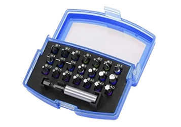 Ensemble de 22 embouts de tournevis, ensemble de m&egrave;ches River