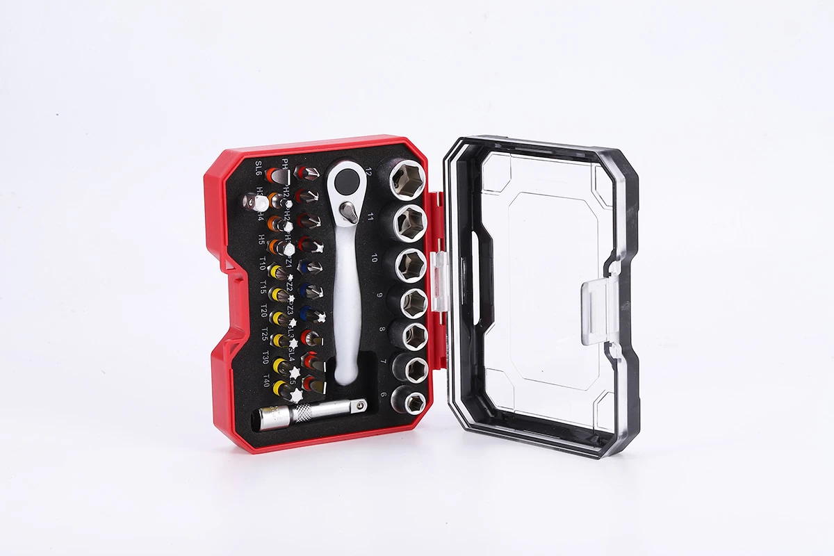 Coffret de 30 embouts pour cliquet et tournevis