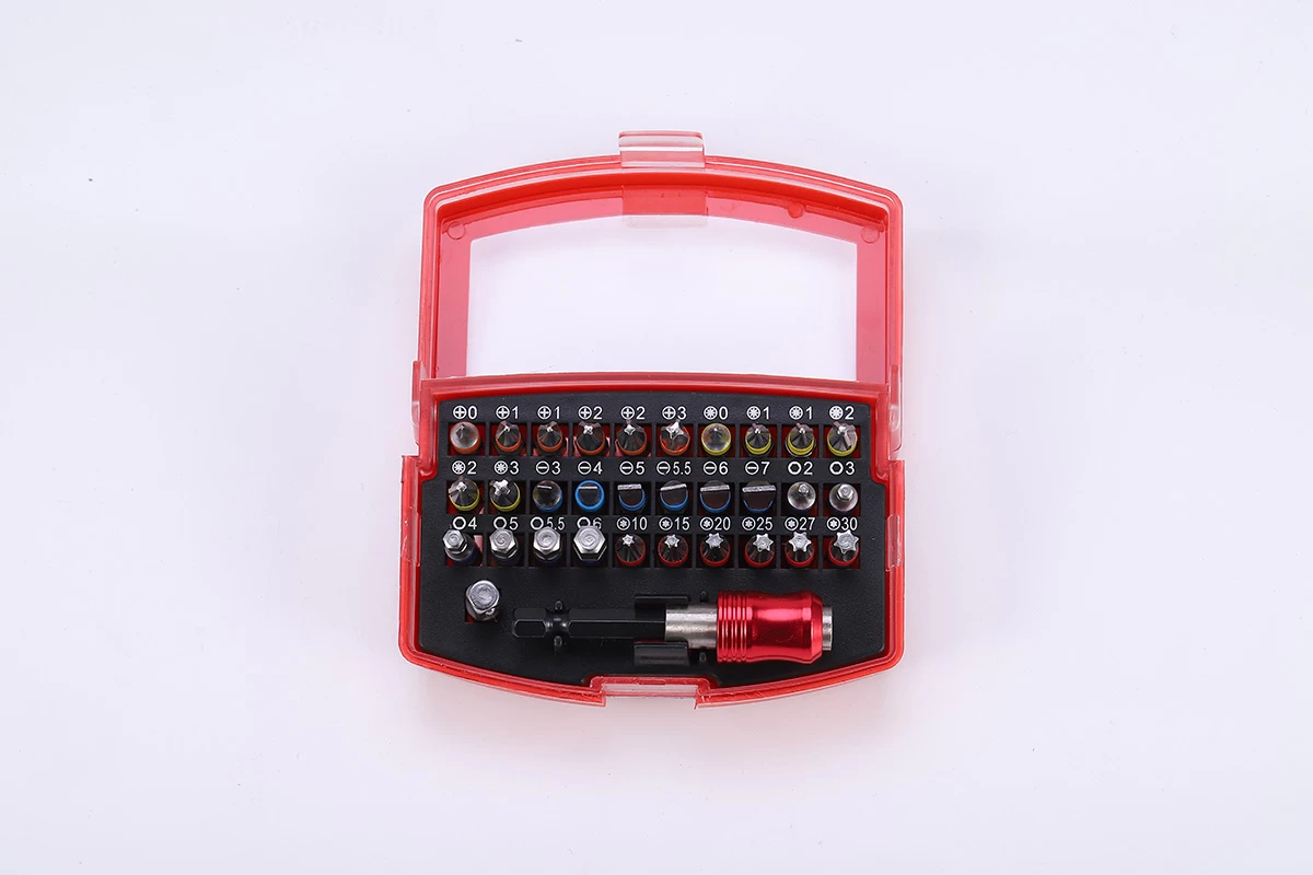 Ensemble de 32 embouts de tournevis