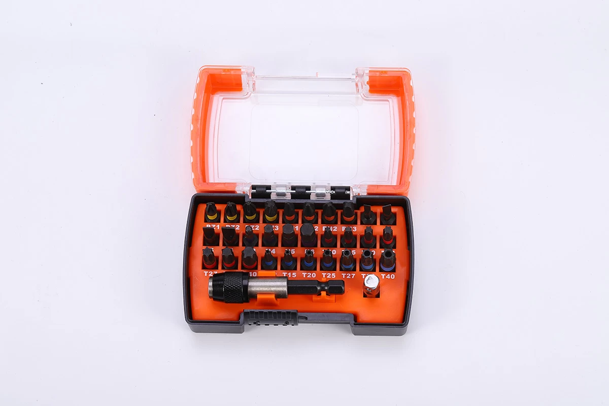 Ensemble de 32 embouts de tournevis à percussion