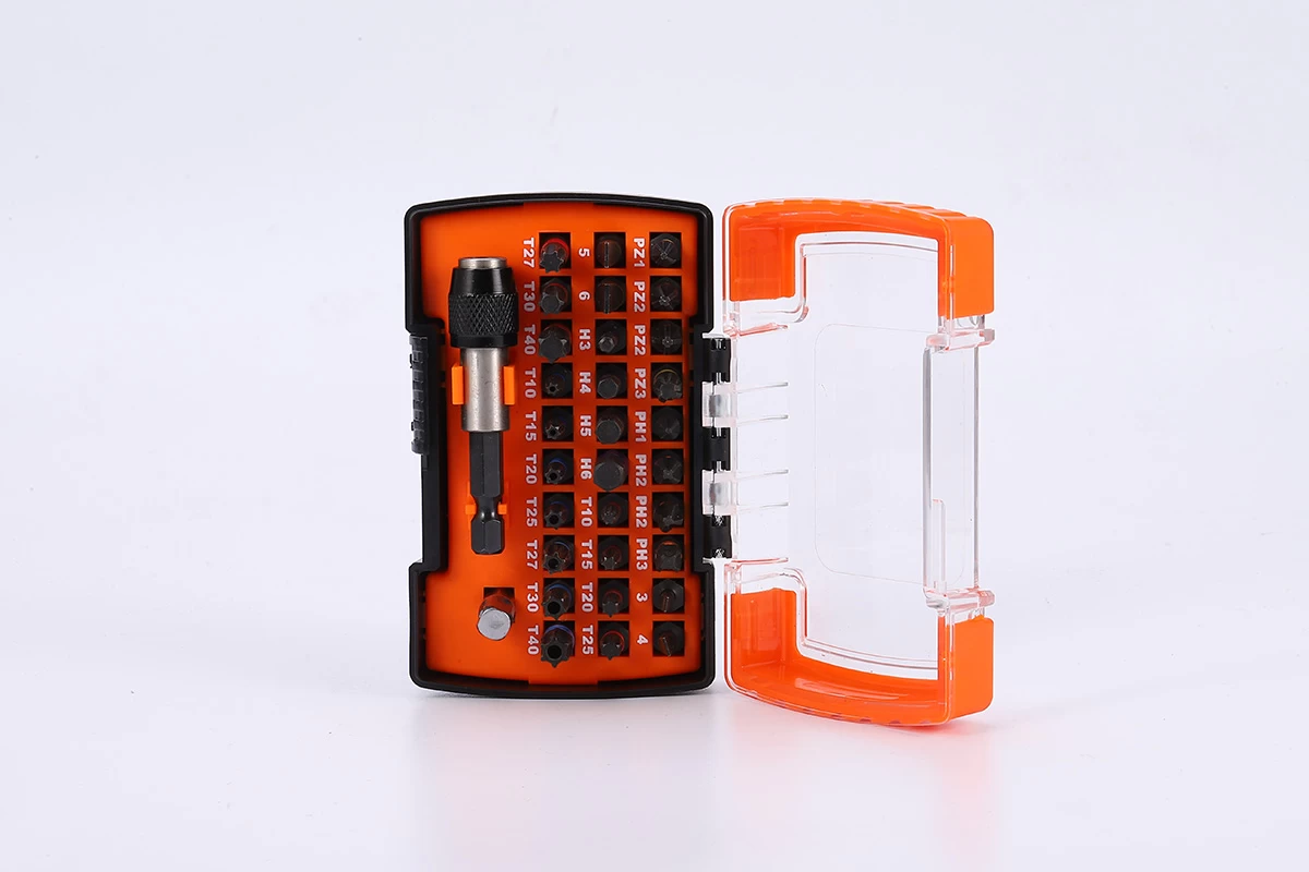 Ensemble de 32 embouts de tournevis &agrave; percussion