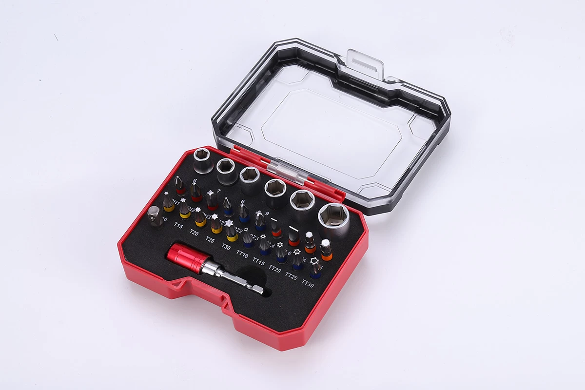 Ensemble de 28 embouts de tournevis