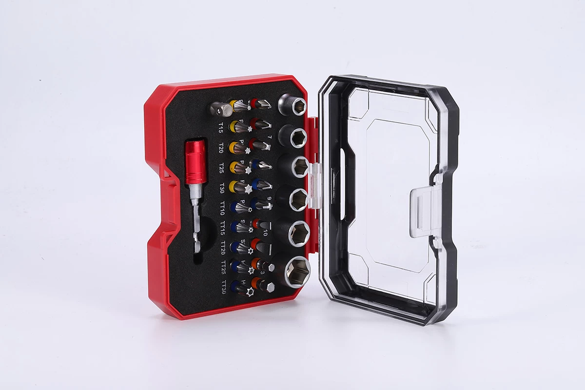 Ensemble de 28 embouts de tournevis