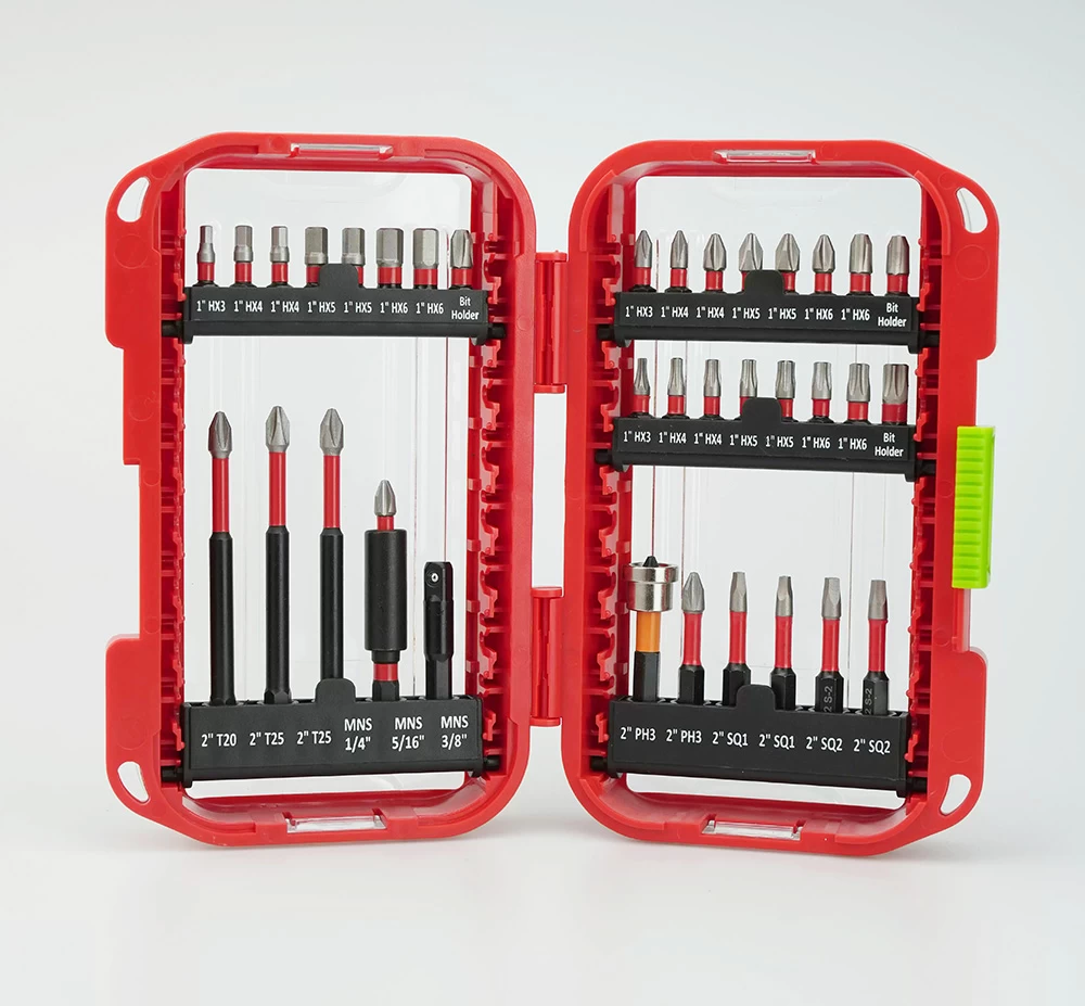 Coffret de 35 embouts de vissage à percussion