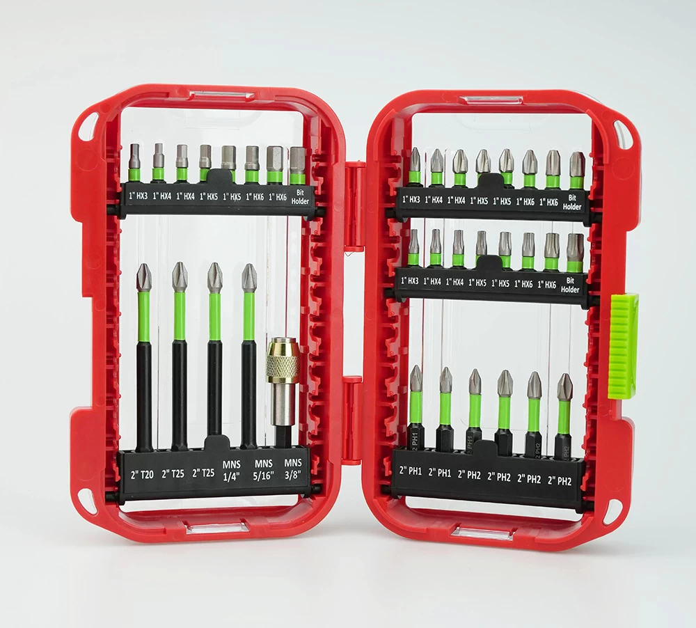 Coffret de 35 embouts de vissage à percussion