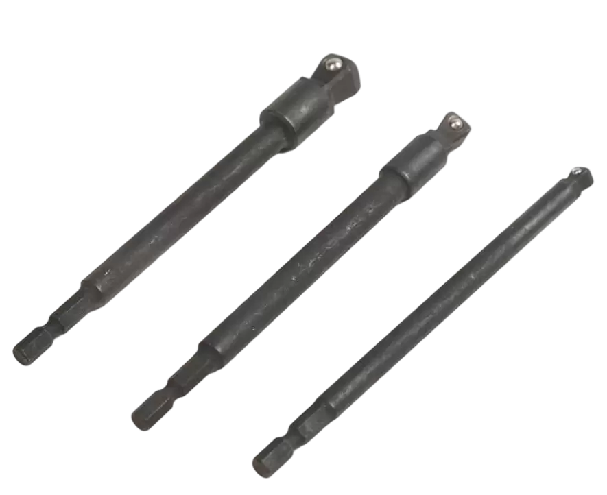 Jeu de douilles avec adaptateur et tournevis à tête sphérique, douille de perçage de 150 mm